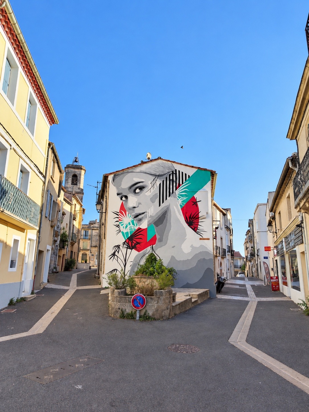 Fresque murale du quartier de Saint-Jean-de-Védas