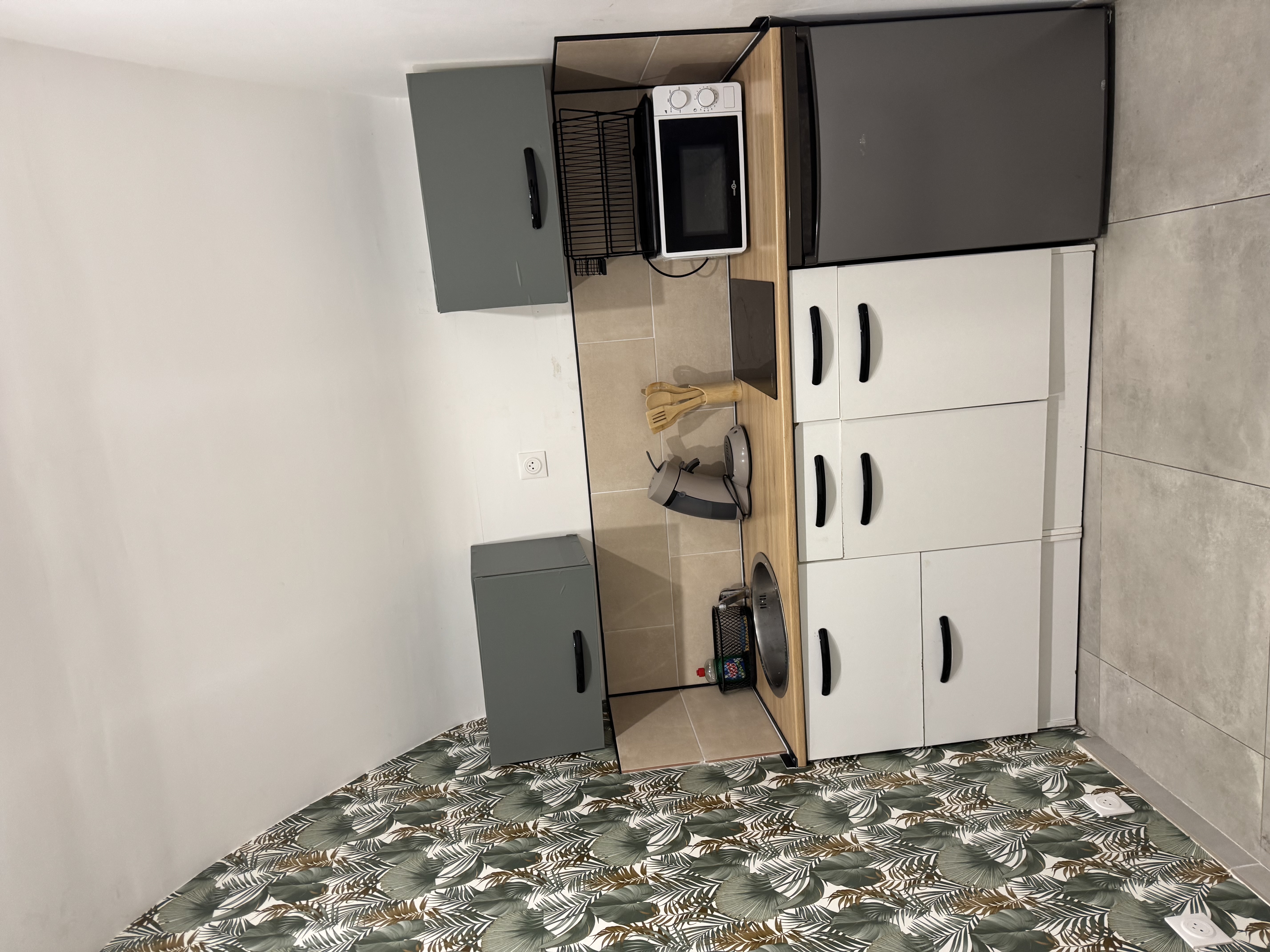 Coin cuisine équipé du studio